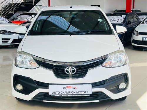 Toyota Etios 1.5 Xs/Sprint 5 Door