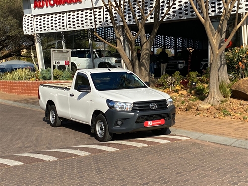 Toyota Hilux 2.0 VVTi Single Cab Aircon