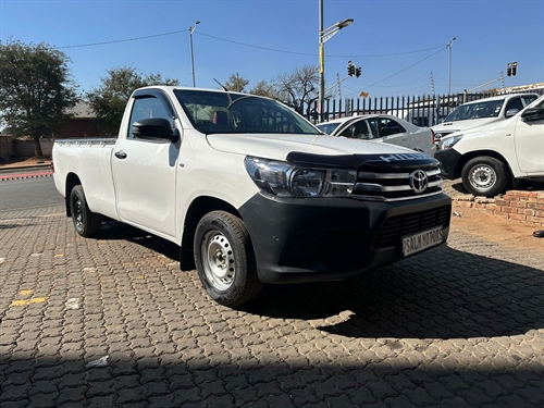 Toyota Hilux 2.4 GD-6 RB SRX Single Cab