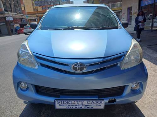 Toyota Avanza 1.3 SX