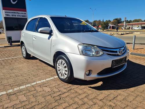 Toyota Etios 1.5 Xs/Sprint 5 Door