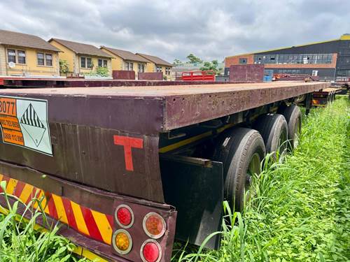 Afrit 14.2 m TRA Semi Trailer Flatdeck