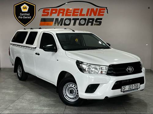 Toyota Hilux 2.4 GD 5MT Aircon Single Cab