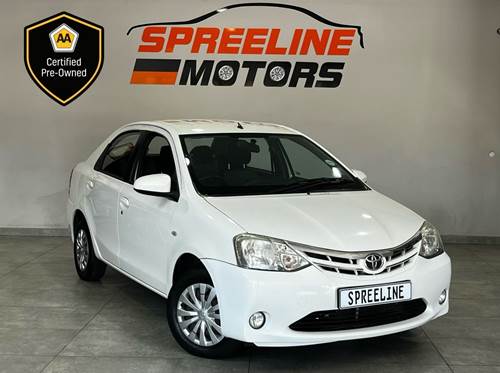 Toyota Etios 1.5 Xs/Sprint 5 Door