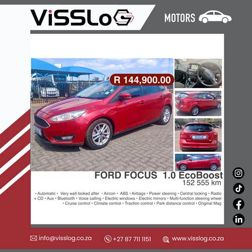 Ford Focus 1.5 EcoBoost Trend 5 Door Hatch Auto