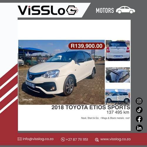 Toyota Etios 1.5 Sport LTD Edition 5 Door