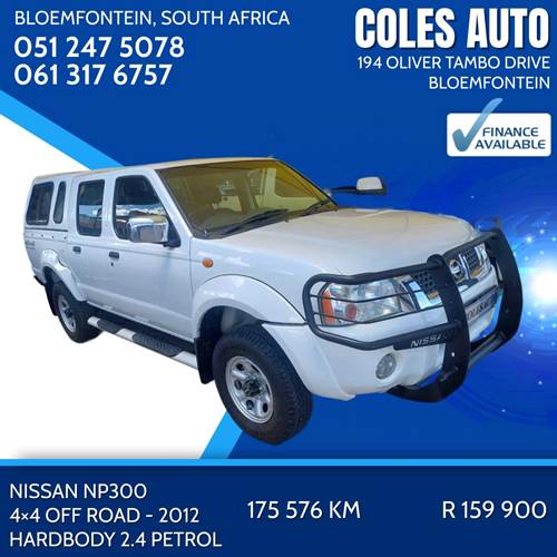 Nissan Hardbody NP300 2.4i Hi-Rider 4X4 Double Cab