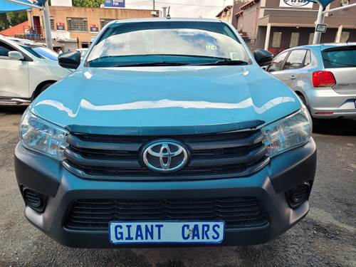 Toyota Hilux 2.4 GD-6 RB SRX Single Cab