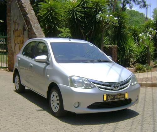 Toyota Etios 1.5 Xs/Sprint 5 Door