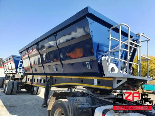 Afrit 45 m³ TA/TA Interlink Side Tipper