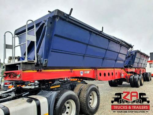 Afrit 45 m³ TA/TA Interlink Side Tipper