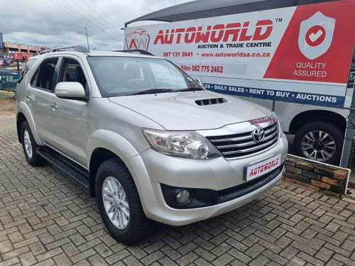 Toyota Fortuner III 2.5 D-4D VNT Raised Body