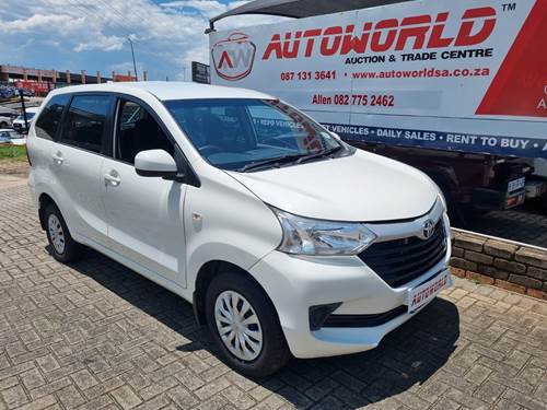 Toyota Avanza 1.5 (Mark IV) SX