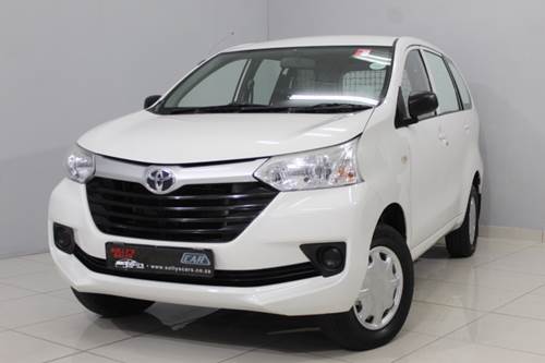 Toyota Avanza (70 kW) 1.3 S Panel Van