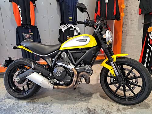 Ducati Scrambler Icon Yellow