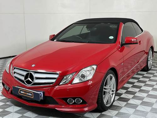 Mercedes Benz E 250 (150 kW) CGi Blue Efficiency Cabriolet