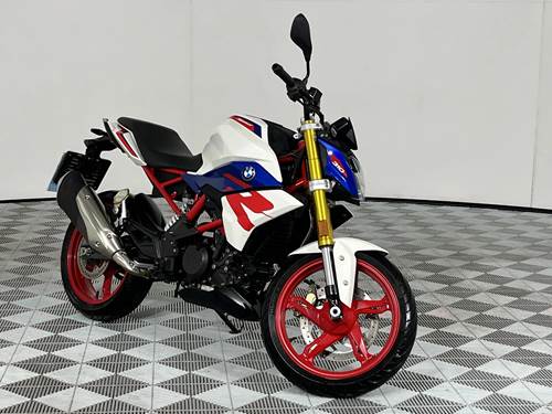 BMW G310 GS Polar White