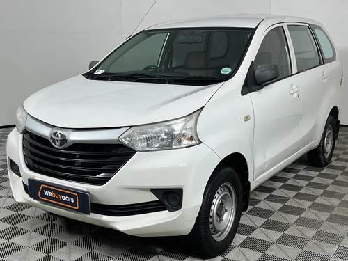 Toyota Avanza (70 kW) 1.3 S Panel Van