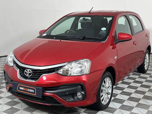 Toyota Etios 1.5 Xs/Sprint 5 Door