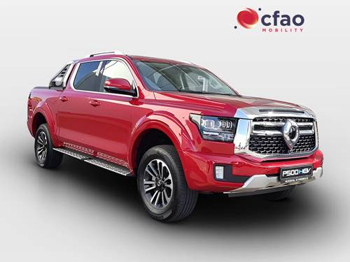 GWM P500 2.0T Ultra Luxury Hybrid Double Cab Auto 4x4