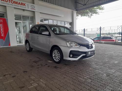 Toyota Etios 1.5 Xs/Sprint 5 Door