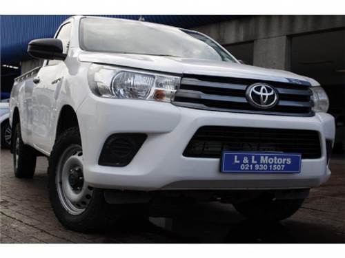 Toyota Hilux 2.4 GD-6 RB SRX Single Cab