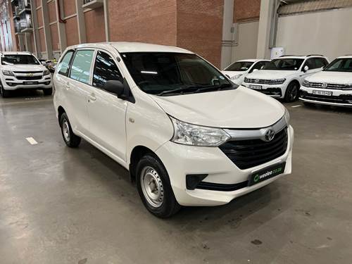 Toyota Avanza (70 kW) 1.3 S Panel Van