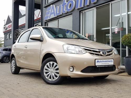 Toyota Etios 1.5 Xs/Sprint 5 Door