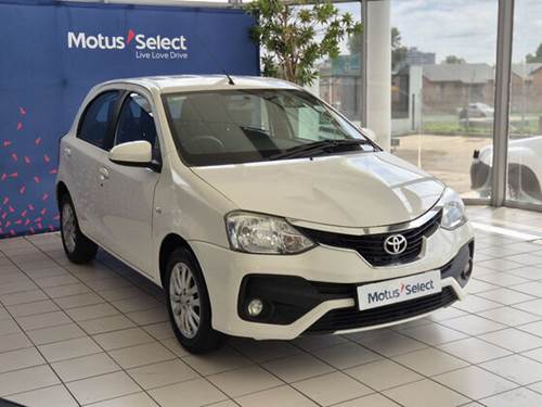 Toyota Etios 1.5 Xs/Sprint 5 Door