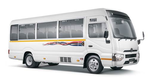 Toyota Coaster 4.0D (23 Seater)