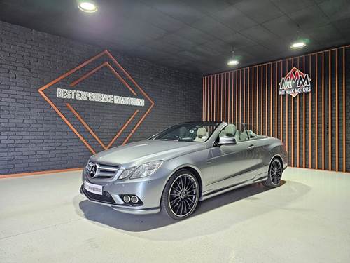 Mercedes Benz E 250 (150 kW) CGi Blue Efficiency Cabriolet