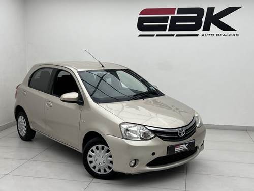 Toyota Etios 1.5 Xs/Sprint 5 Door