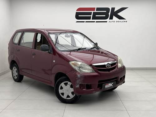 Toyota Avanza 1.3 SX